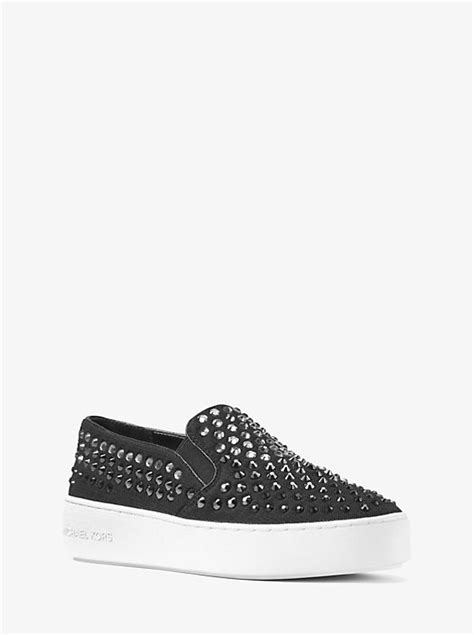 michael kors trent embellished slip on|Michael michael kors trent slip on + FREE SHIPPING .